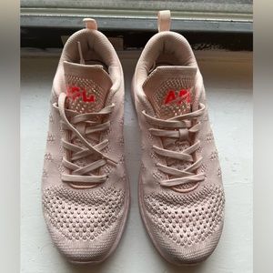 APL TechLoom Pro Knit Running Shoe Bleached Pink/Magenta